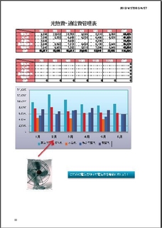 光熱費管理表